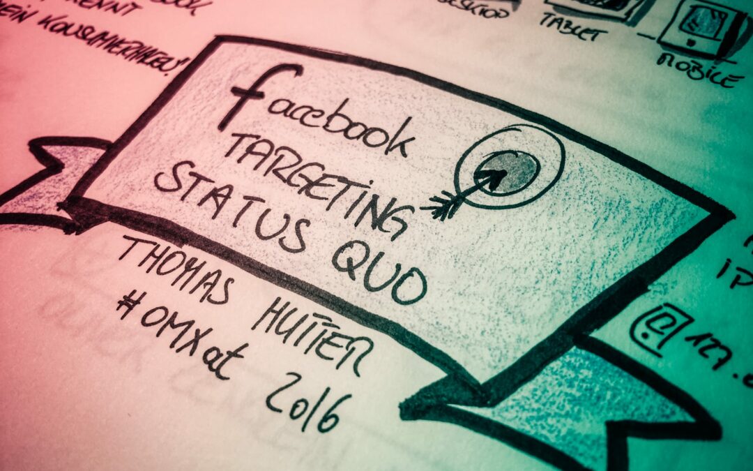 Facebook Targeting Status Quo [sketchnote] #OMXat