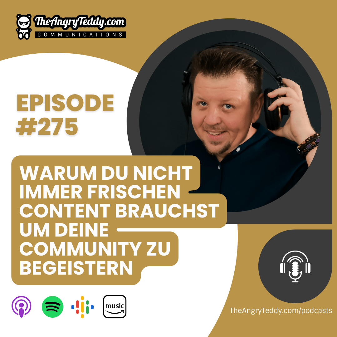 Warum du nicht immer frischen Content brauchst um deine Community zu begeistern | TAT0275