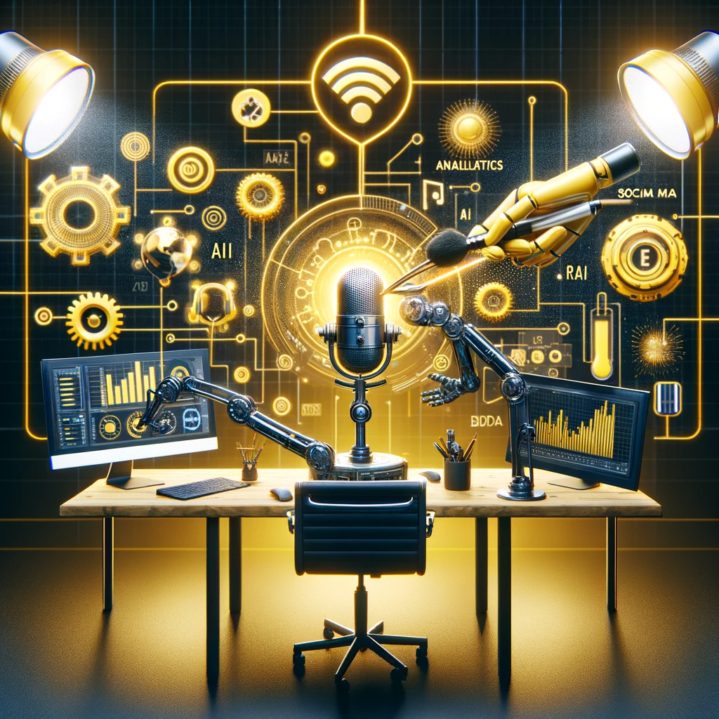 ERFOLGPLUS 24 – KI als Chance für dein Unternehmen aus OÖ in Podcasting und Social Media