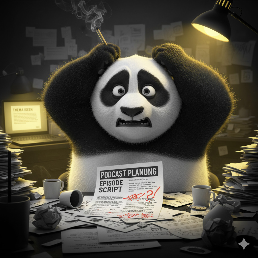 Podcast-Effizienz-Lüge: Warum dein Episoden-Plan scheitert (und was WIRKLICH hilft)