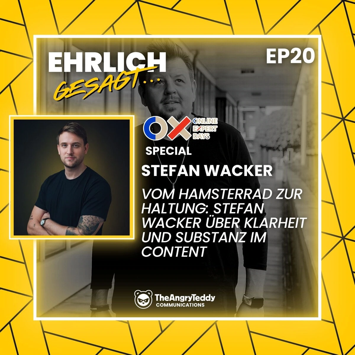 Vom Hamsterrad zur Haltung: Stefan Wacker über Klarheit und Substanz im Content | EG020