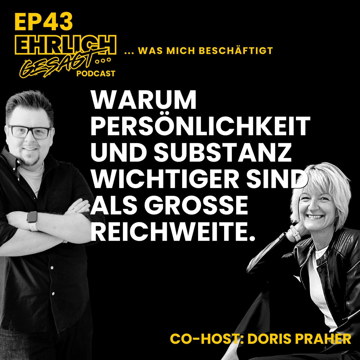 Ehrlich Gesagt Podcast Episodencover